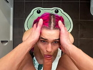 She stuck in washing machine and this is the way to get her out