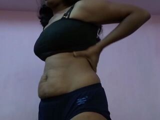 Mature Desi Aunty In Black Lingerie - Fuck My Indian GF