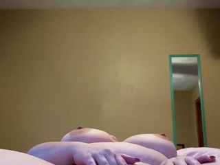 Big boobs milf masturbates with her dildo