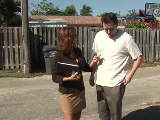 Tara Holiday Has Her Subordinate John Do Extra Work