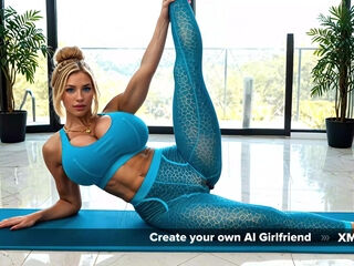 Hot Fitness - AI Generated Sexy Work Out