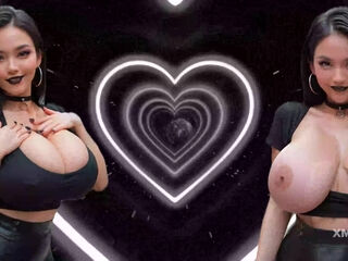 AI Big Tits Show - Horny Generated Girls with huge bobos help you cum