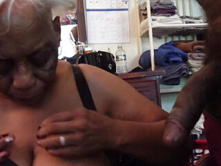 Granny Rob Sucking Dick