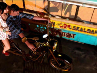 Exited Boyfriend fucked his girlfriend beside the road