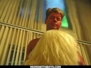 "MomsWithBoys - Sultry Blonde MILF Sex With Young Hunky Boyfriend"