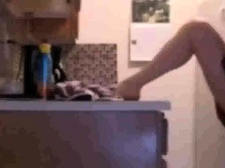 masturbating with my stepson is watching me