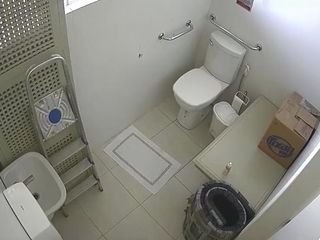 Covert work restroom web cam