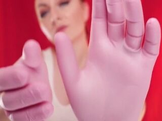 Asmr: Face Fetish Removing Make-up & Nitrile Medical Gloves - Arya Grander