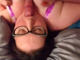 POV Titfuck  - slutty wife in sexy sports bra