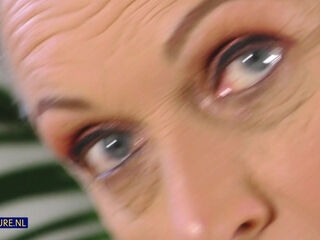 Curvy Granny Loves To Masturbate Her British Fanny