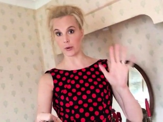 Gorgeous Mature Blonde Solo Masturbation