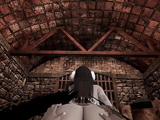 Hardcore sex with Albedo l 3D Hentai Uncensored