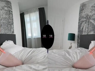 Look At Aubrey's Juicy Fat Clit - VRsolos