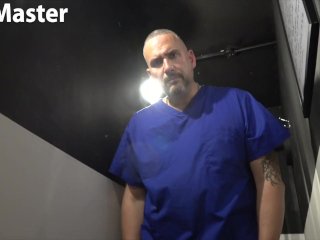 Prison doctor CBT and milking bound prisoner PREVIEW
