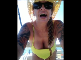 Fun on the boat