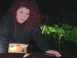 Little Bitch Getting Fucked In A Forest In The Middle Of The Night