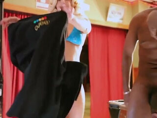 Destiny Dream And Moe Johnson - Black Bitches Pleasing Him Orally