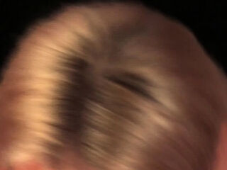 Blonde horny chicks play her big boobs