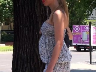 English classy MILF lez plays with young blonde in bedroom