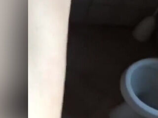 18 Year Old Gets A Facial After Getting Fucked On The Toilet