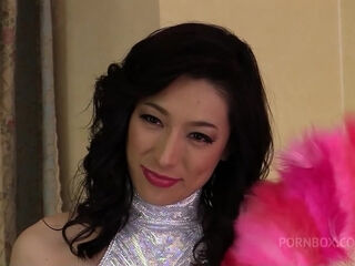 Skinny Small tits Japanese woman talk to Suck and Cum in Mouth at uncensored JAV Casting