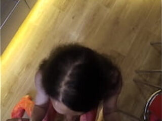 Sport wife snd and muscular husband filming beautiful video