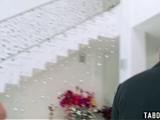 Big booty housewife Victoria Voxx cuckold fucked hard by the perv neighbor