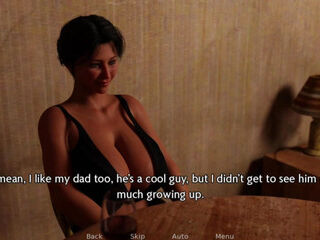 Hot Big Boob Neighbor of My Buddy is bed share in Hotel room during vacation.