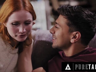 PURE TABOO Furious MILF Serene Siren Caught Stepson Fucking Stepsister Scarlet Skies On Security Cam