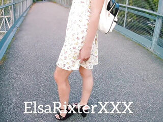 My flashing in the park no panties ElsaRixterXXX