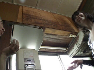 Plump and cute big tits Momoka armpit rice balls