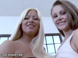 Deep anal penetration for 2 perfect asses - MMM100