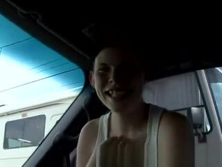 18YR OLD NEIGHBOR SUCKS COCK IN TRUCK