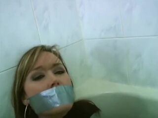 Tape Tied And Gagged - Christina Carter