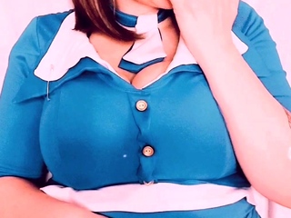 Big boobs milf masturbates with her dildo