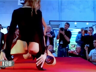 Besançon erotic salon 2007 show number 1 by Alycia Lopez with Alicia Dark - MMM100