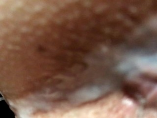 Fuck me and cum inside before you go to bed! Closeup Pussy Fuck and Massive Creampie.