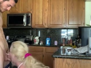 Chubby Sex In Kitchen