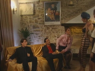 Perverted retro MILFs smutty sex movie