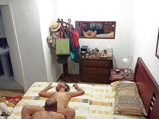 Bed, room and a big cock: this is how my stepbrother fucks me, how well he does it