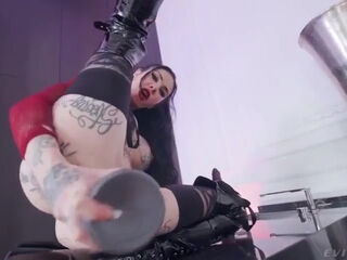 Megan Inky - Anal Gaping Dildo Session