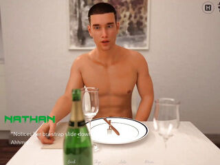 Stepsister and stepbrother have a some fun on the bed