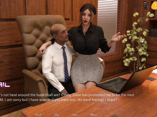 Stepsister and old office boss fun