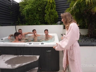 Triple Penetration Party Anal Hard Fuck To Ivy Maddox Gangbang