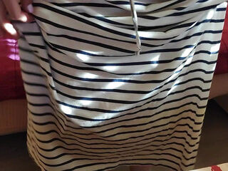 My wife takes off her panties to show my friends pussy to orgasm