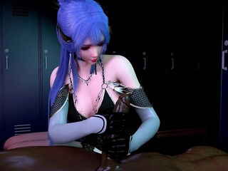 3D Cosplay Asian Wife Naked Her Hot Body Have Sex with BBC