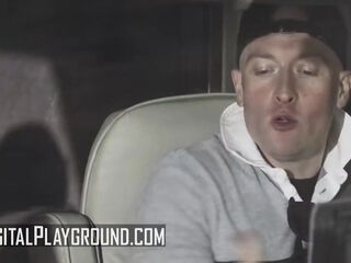 Uncut James, Honey Gold And Zac Wild In Gets Reminded Of The Old Times As She Gets Pounded In Public By