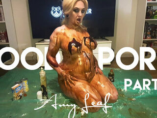 Chubby MILF Amy Leaf- Foodporn part 2