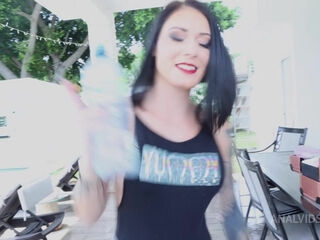 Behind the Scene from Busty brazilian Marsha Love gets hardcore