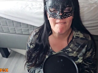 Millie Fox - Amateur Milf Had To Swallow Three Times Because The Load Was So Big